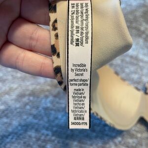 Victoria’s Secret incredible perfect shape bra 34ddd